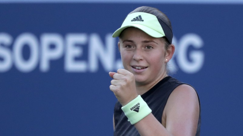 Aļona Ostapenko. Foto: AP/Scanpix