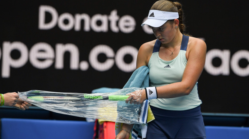 Aļona Ostapenko. Foto: AFP/Scanpix