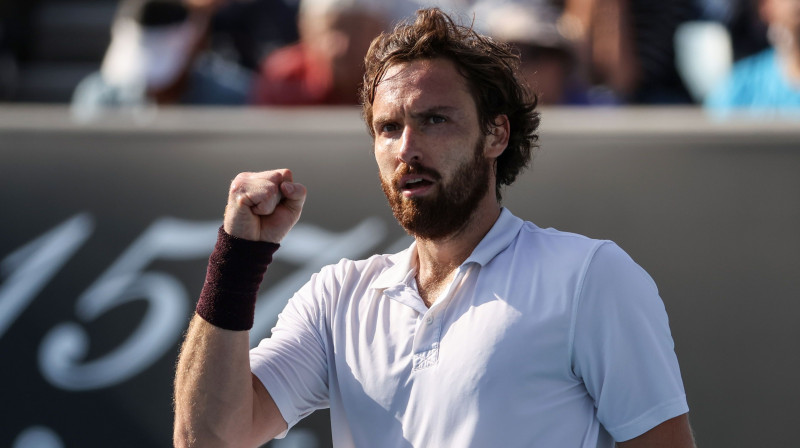 Ernests Gulbis. Foto: AFP/Scanpix