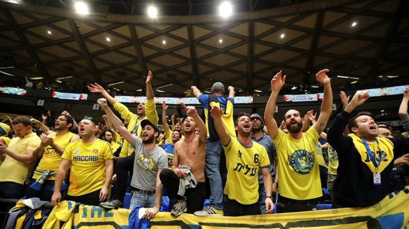 "Maccabi" fani. Foto: Euroleague.net