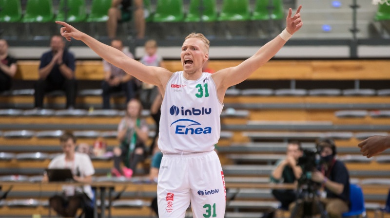 Jānis Bērziņš. Foto: basketzg.pl