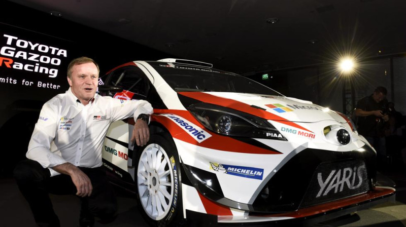 Tomijs Makinens. Foto: Toyota Gazoo Racing