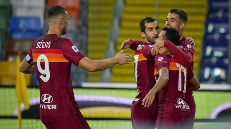 AS Roma futbolisti. Foto: La Presse/Scanpix