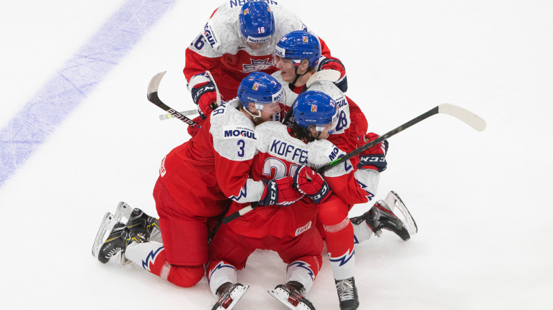 Čehu prieki Edmontonā / Foto: PA Images/Scanpix