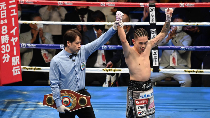 Kazuto Ioka svin triumfu. Foto: AFP/Scanpix