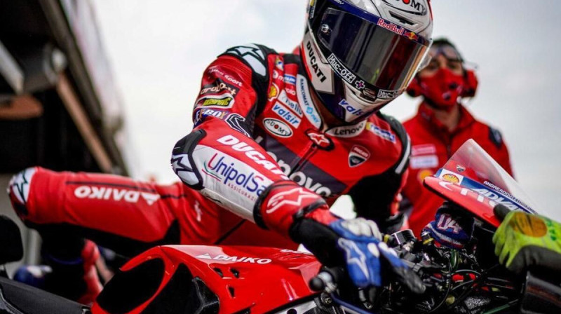 Andreā Doviciozo. Foto: Ducati Corse