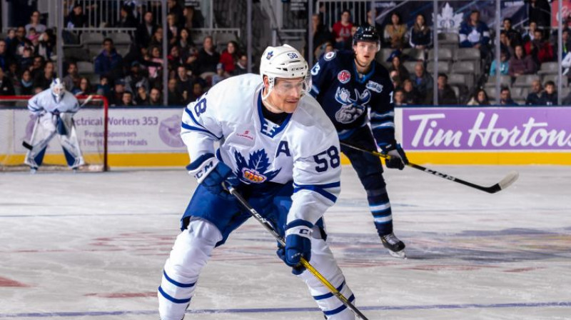 Tailers Godē. Foto: Toronto Marlies