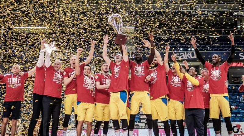 2019. gada uzvarētāji ''Ventspils''. Foto: Basket.lv