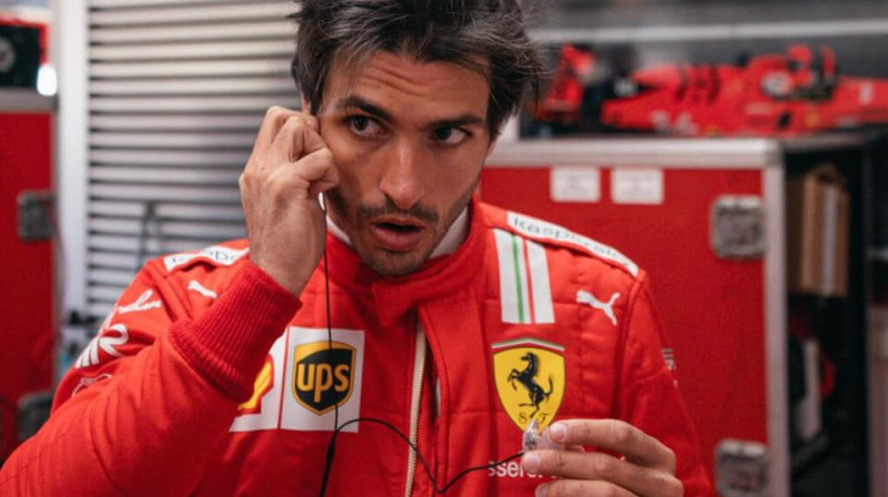 Karloss Sainss. Foto: Scuderia Ferrari