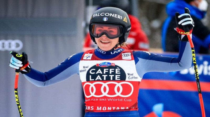 Sofijai Godžijai nobrauciena globus būtu kompensācija par izlaisto pasaules čempionātu. Foto:skiracing.com