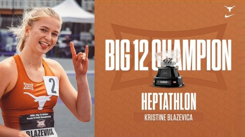 Kristīne Blaževiča. Foto: Texas T&F/XC