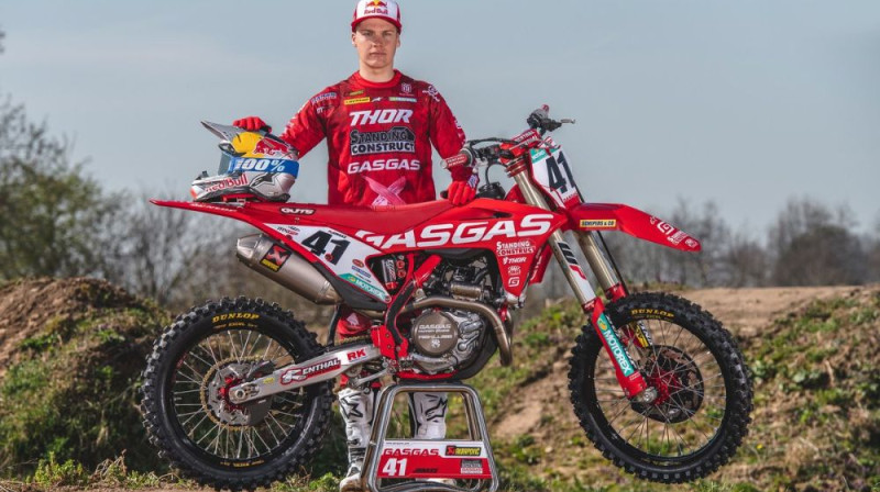 Pauls Jonass. Foto: Standing Construct GasGas Factory Racing Team