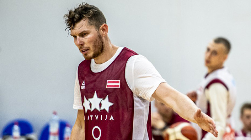 Dairis Bertāns. Foto: basket.lv