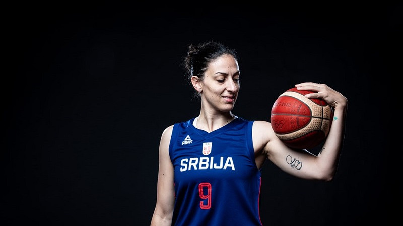 Jeļena Brūksa. Foto: FIBA