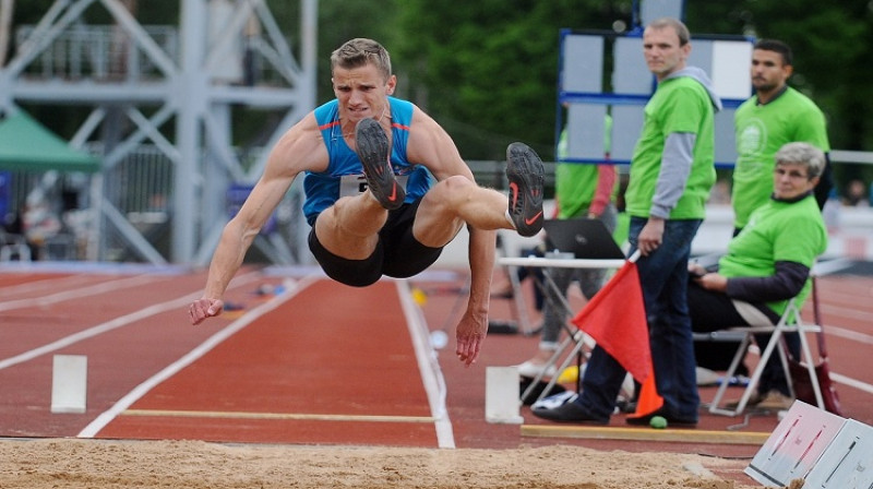 Jānis Leitis. Foto: Latvijas vieglatlētikas savienība.