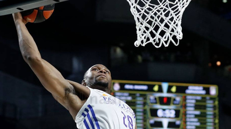 Geršons Jabusele. Foto: Real Madrid Baloncesto