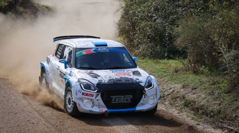 Feofanova/Kokina ekipāža guva trešo vietu ERC2 klasē. Foto: fiaerc.com