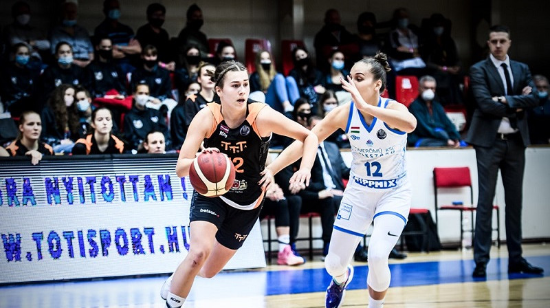 Vanesa Jasa: 28 punkti divās spēlēs pret UGMK. Foto: EuroLeague Women