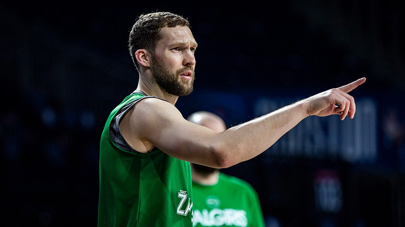 Jānis Strēlnieks. Foto: BC Žalgiris