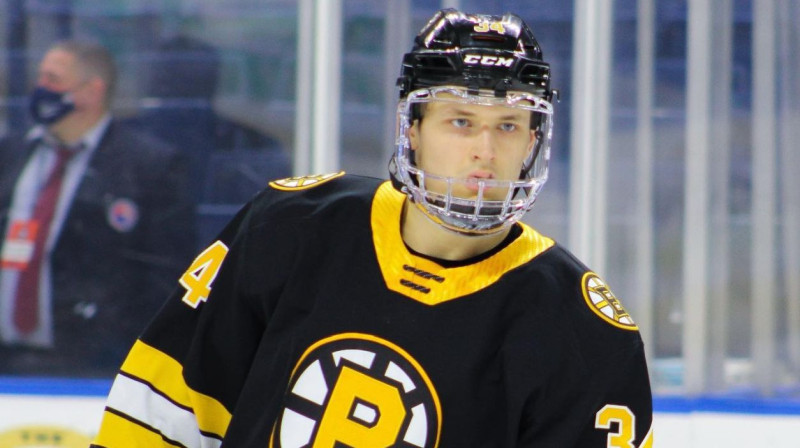 Eduards Tralmaks. Foto: Providence Bruins