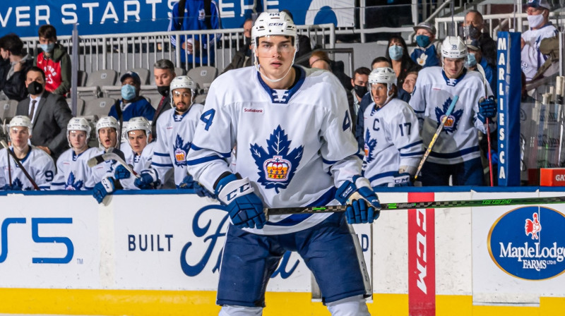 Kristiāns Rubīns. Foto: Toronto Marlies