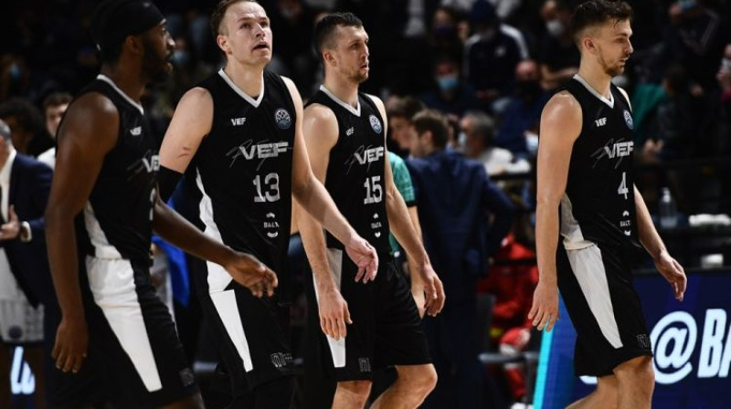 VEF basketbolisti. Foto: FIBA Champions league