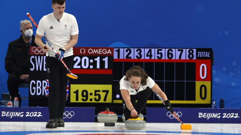 Dženifera Dodsa un Brūss Mauats. Foto: EPA/Scanpix