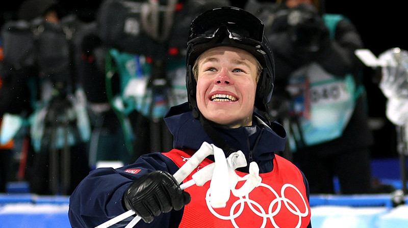 Olimpiskais čempions mogulā Valters Valbergs. Foto: Reuters/Scanpix