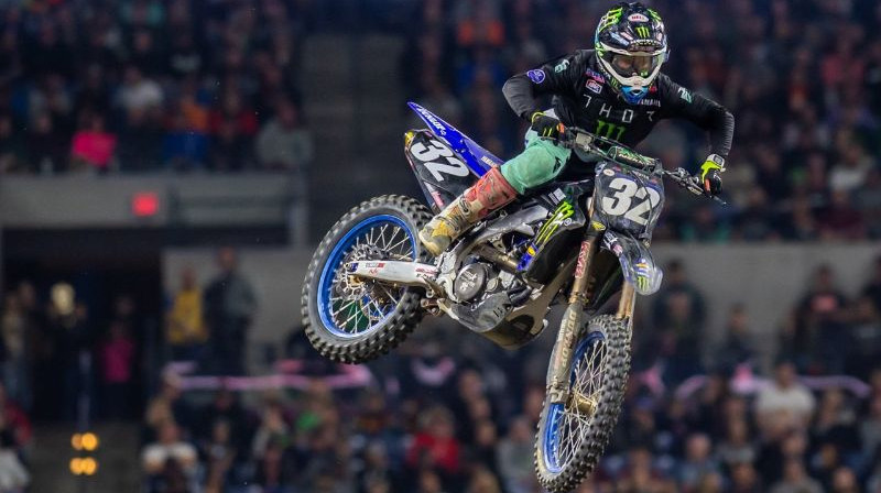 Džastins Kūpers. Foto: AMA Supercross