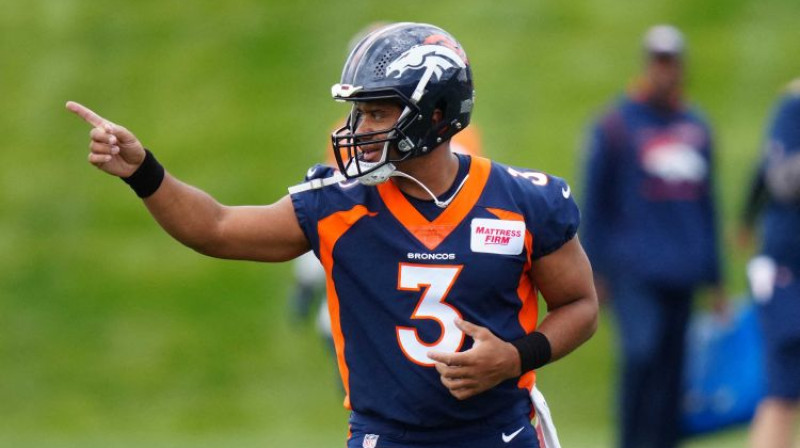 Denveras "Broncos" saspēles vadītājs Rasels Vilsons. Foto: USA Today Sports/Scanpix