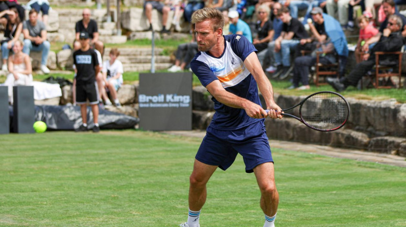 Vācijas tenisists Peters Gojovčiks. Foto: Tennisphoto.de/Imago Images/Scanpix