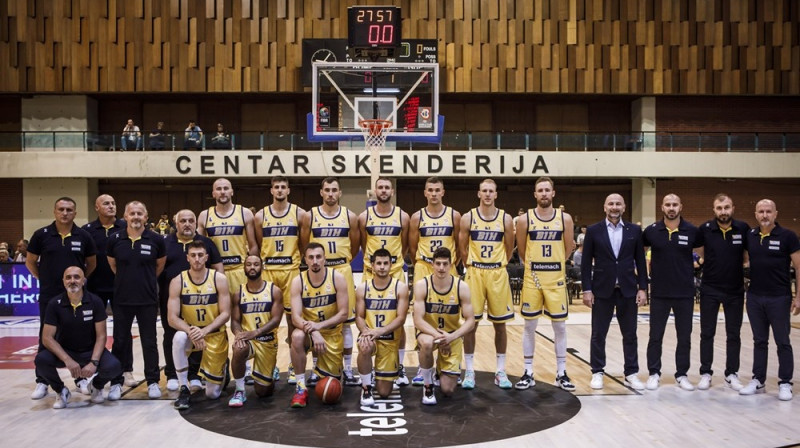 Bosnijas vīriešu izlase. Foto: FIBA