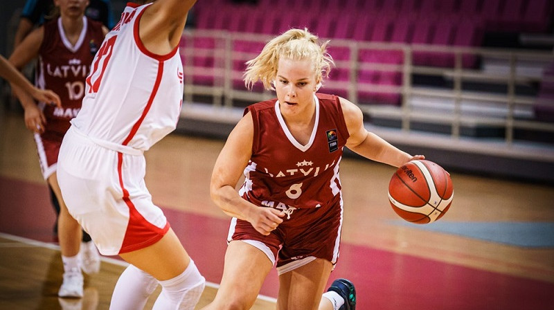 Žozefīne Sīpoliņa. Foto: FIBA