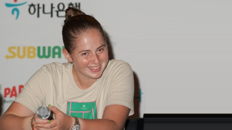 Aļona Ostapenko. Foto: Hana Bank Korea Open / tennis.co.kr