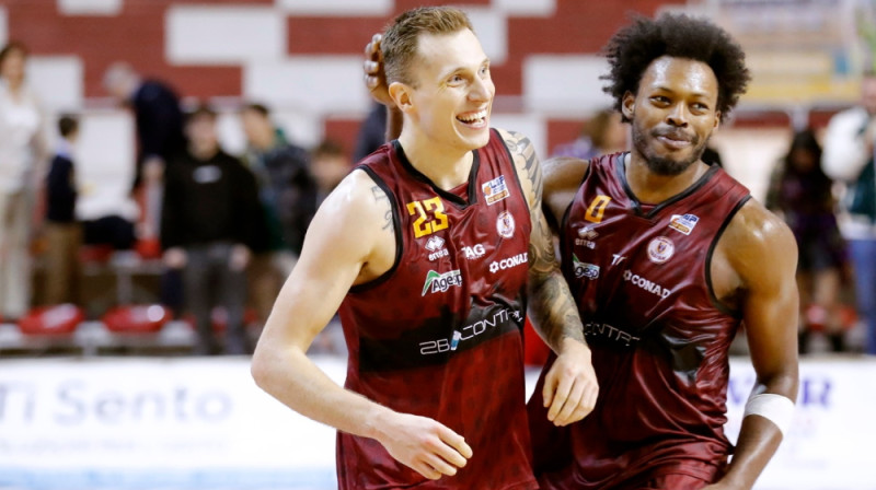 Roberts Stumbris. Foto: Pallacanestro Trapani