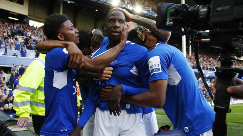 "Everton" varonis Abdulajs Dukurē. Foto: Reuters/Scanpix