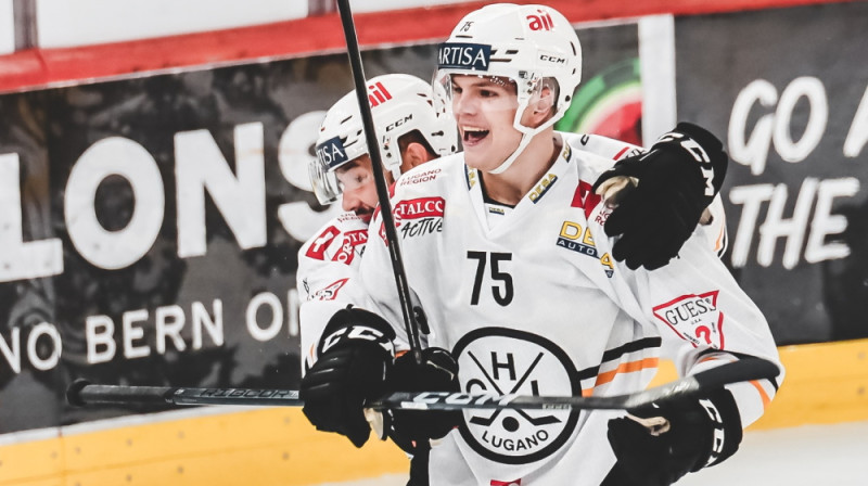 Roberts Cjunskis. Foto: HK Lugano