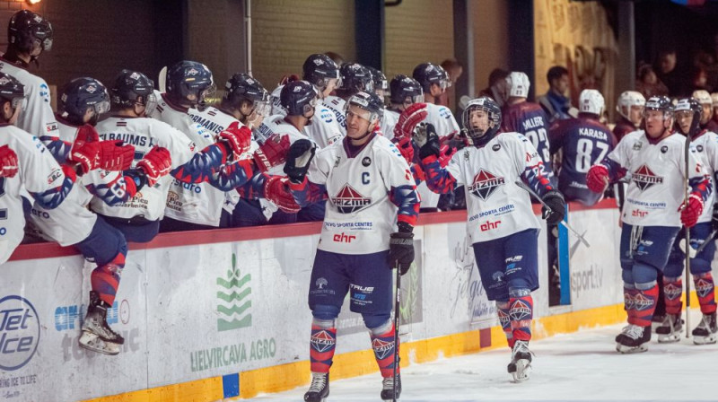 ''Prizma'' hokejisti. Foto: Zemgale/LBTU