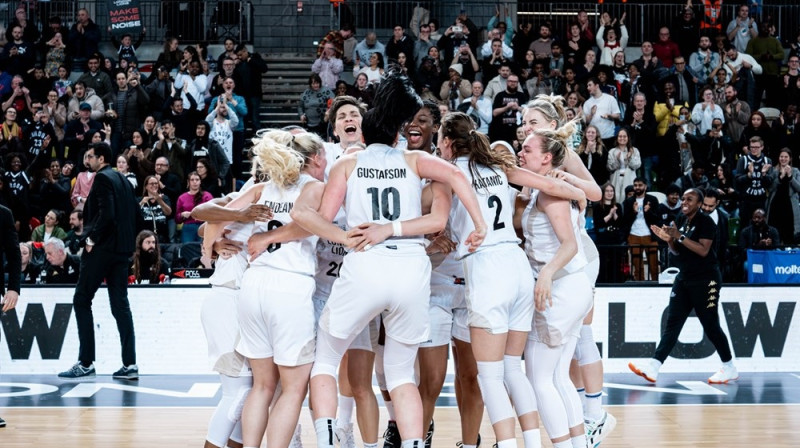 "London Lions" basketbolistes. Foto: EuroCup Women