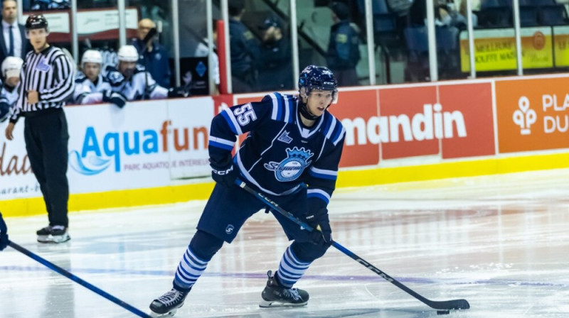 Pēteris Bulāns. Foto: Bruno Girard/Saguenéens de Chicoutimi