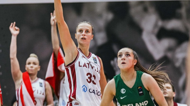 Kitija Laksa. Foto: Latvijas Basketbola savienība