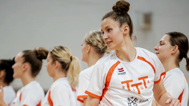 Luīze Šepte 2024. gada 28. novembrī. Foto: EuroCup Women