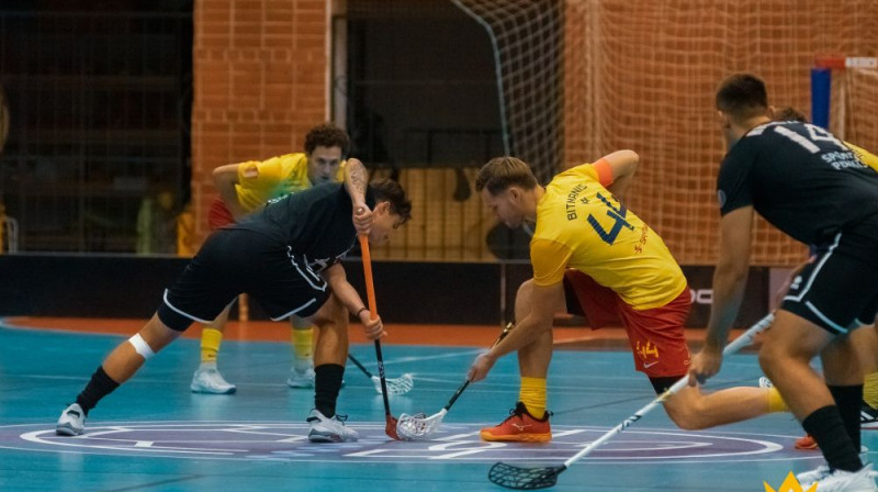 Epizode no abu komandu pirmā apļa spēles, foto: FS Masters