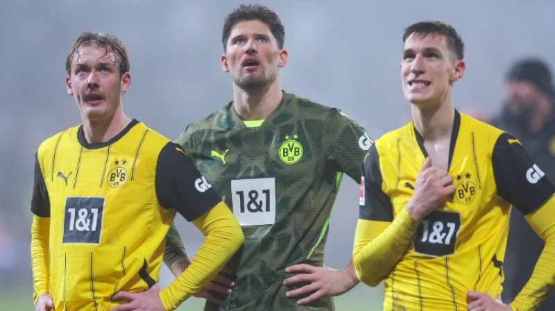 Dortmundes "Borussia" futbolisti. Foto: IMAGO/RHR-Foto/Scanpix