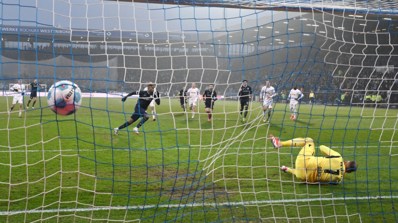 Bohuma pret Leipcigu: mirklis pēc rezultāta kļūšanas 3:3. Foto: Imago Images/Scanpix