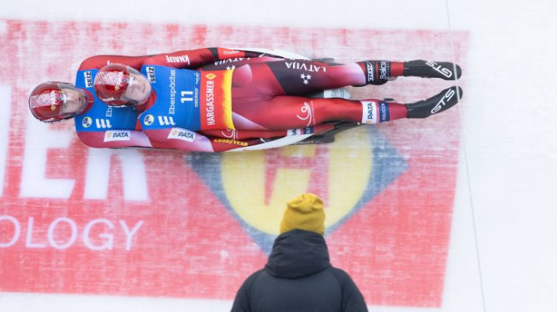 Mārtiņš Bots un Roberts Plūme. Foto: imago/Michael Kristen/Scanpix