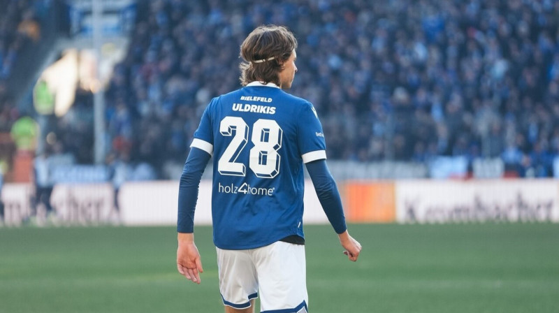 Roberts Uldriķis. Foto: DSC Arminia Bielefeld