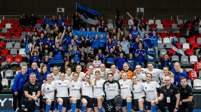 Igaunijas sieviešu valstsvienība piedalīsies pasaules čempionāta finālturnīrā, foto: Jānis Lārmanis, IFF