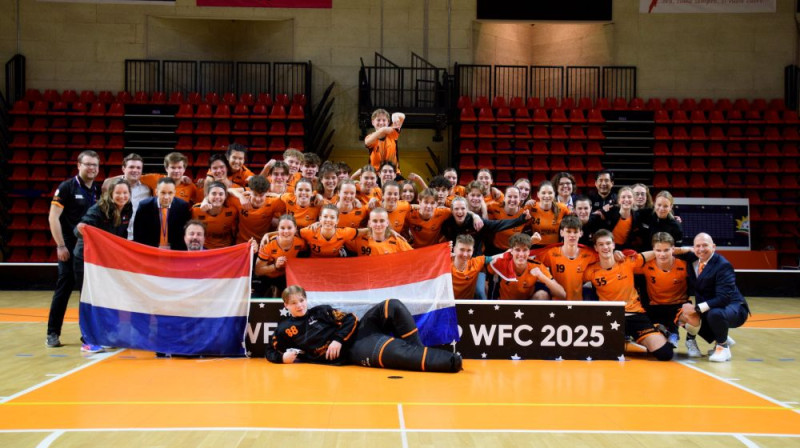 Nīderlandes U19 izlase kvalificējusies finālturnīram, foto: IFF