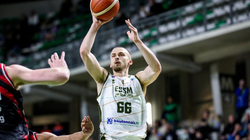 Kristers Zoriks. Foto: ESSM Le Portel Côte d'Opale
